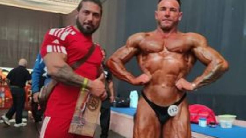 Avola, il body builder Gaetano Caldarella vince gli Europei IFBB