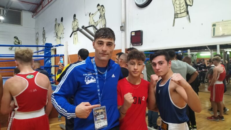 Boxe, vittoria sul ring per i due giovani pugili di Avola Vincenzo Vinci e Salvatore Loreto