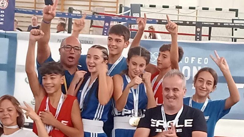 Pugilato, brillano i ragazzi della Eagle Boxe Avola al Trofeo Coni 2023
