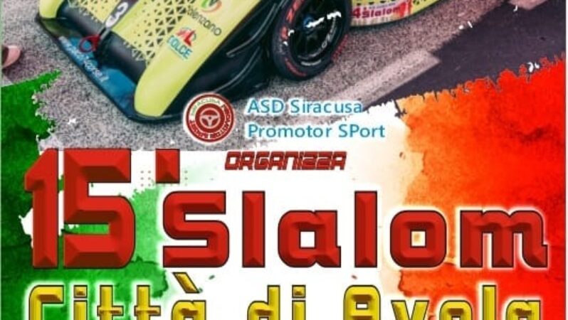Avola, aperte le iscrizioni al 15° Slalom città di Avola