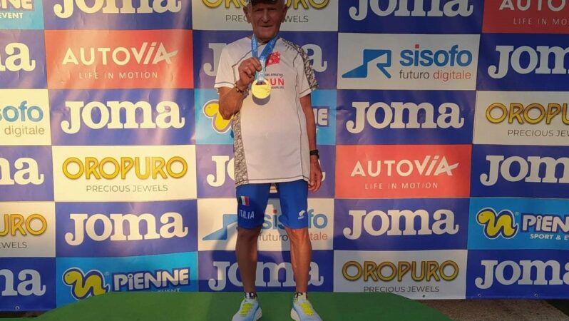 Avola, record mondiale su strada per il podista 85enne Sebastiano Caldarella